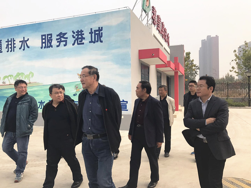 董事长朱业胜回访秦皇岛排水公司泵站除臭系统运行情况